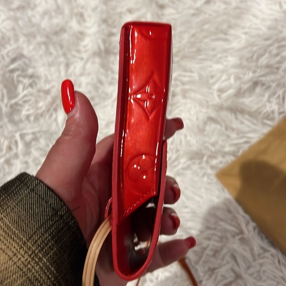 Louis Vuitton Vernis Mono cigarette case red - Picture 6 of 9